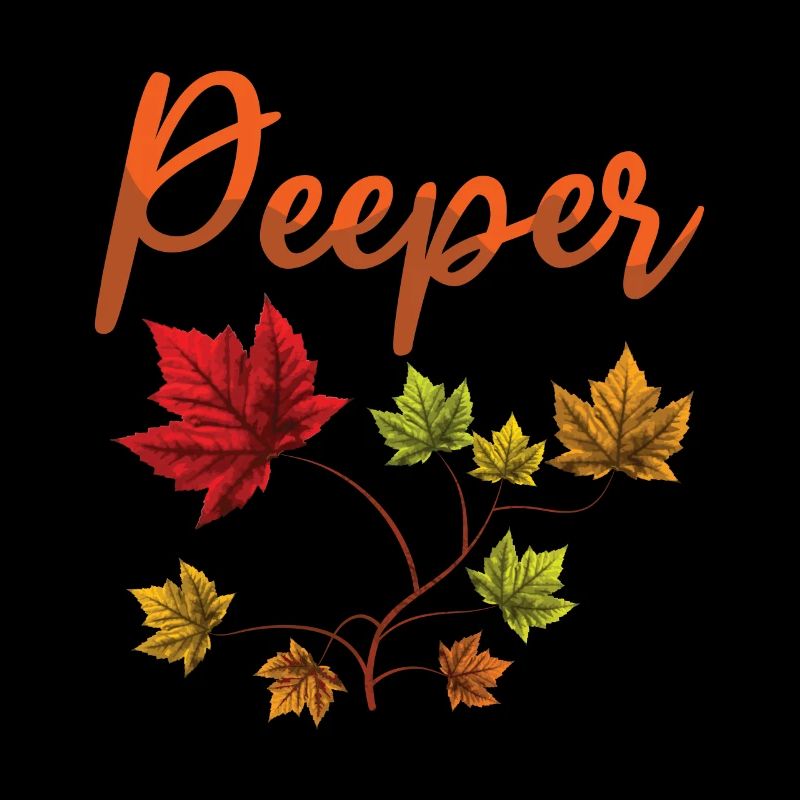 Peeper Laub Blatt Peeping