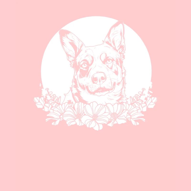 Fleurs sauvages de chien de bouvier australien
