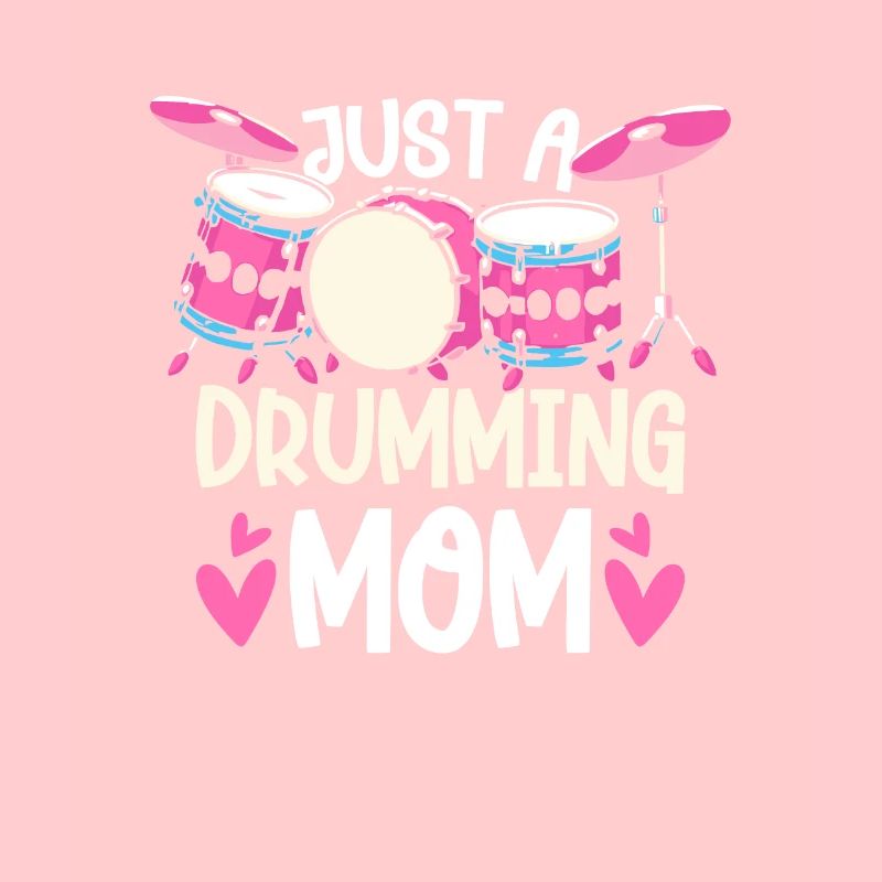 Schlagzeug Drummer Schlagzeuger Mutter