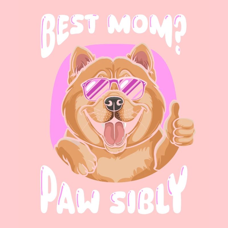 Chow Chow Mutter Meilleure maman Pawsibly