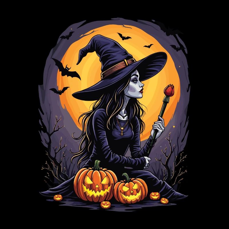 Halloween Witch Costume Witch Broom