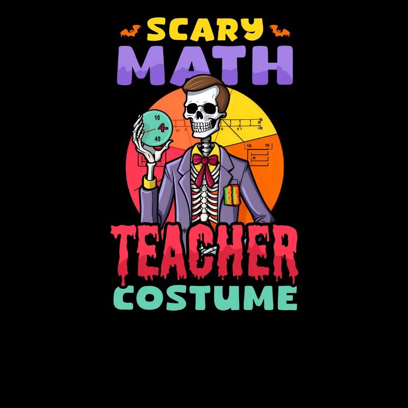 Halloween Math Teacher Scary Math Teacher Costume