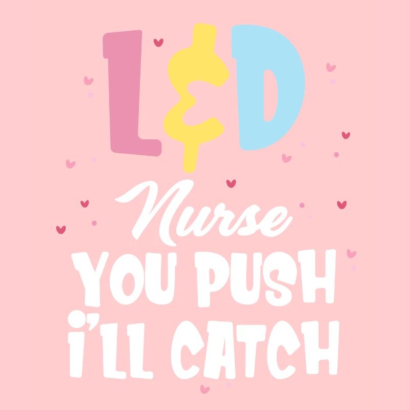 L&d Krankenschwester Sie Schieben Ich Werde Wehen