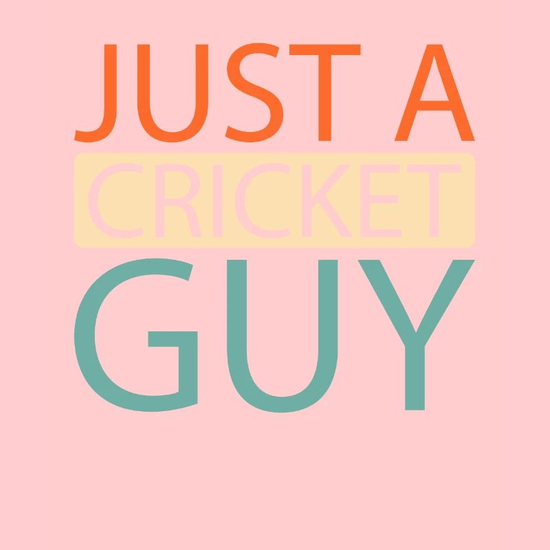Cricket juste un gars de cricket