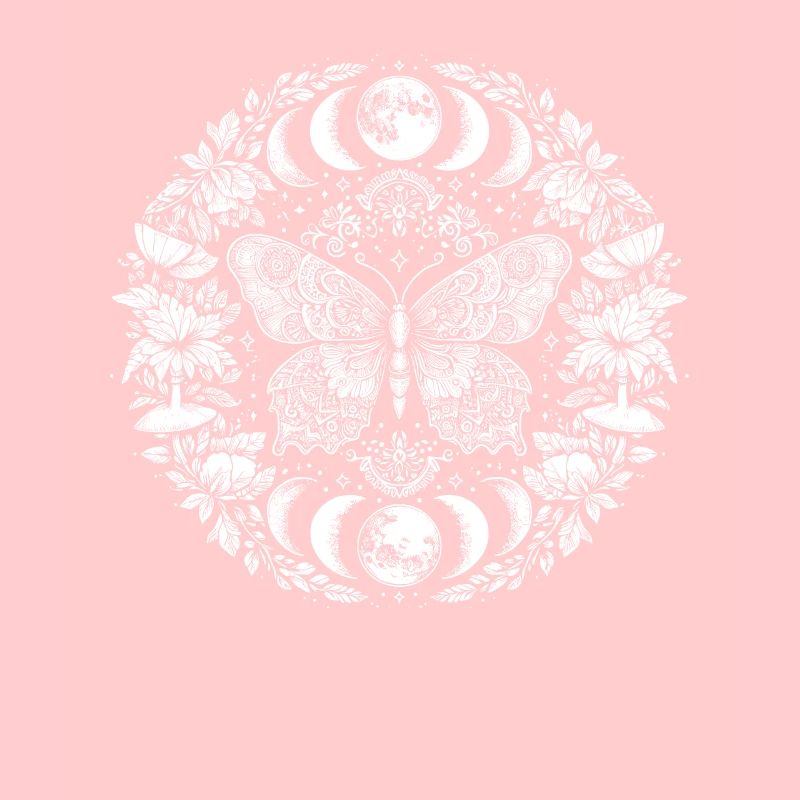 Fairycore Pilze Luna Moth