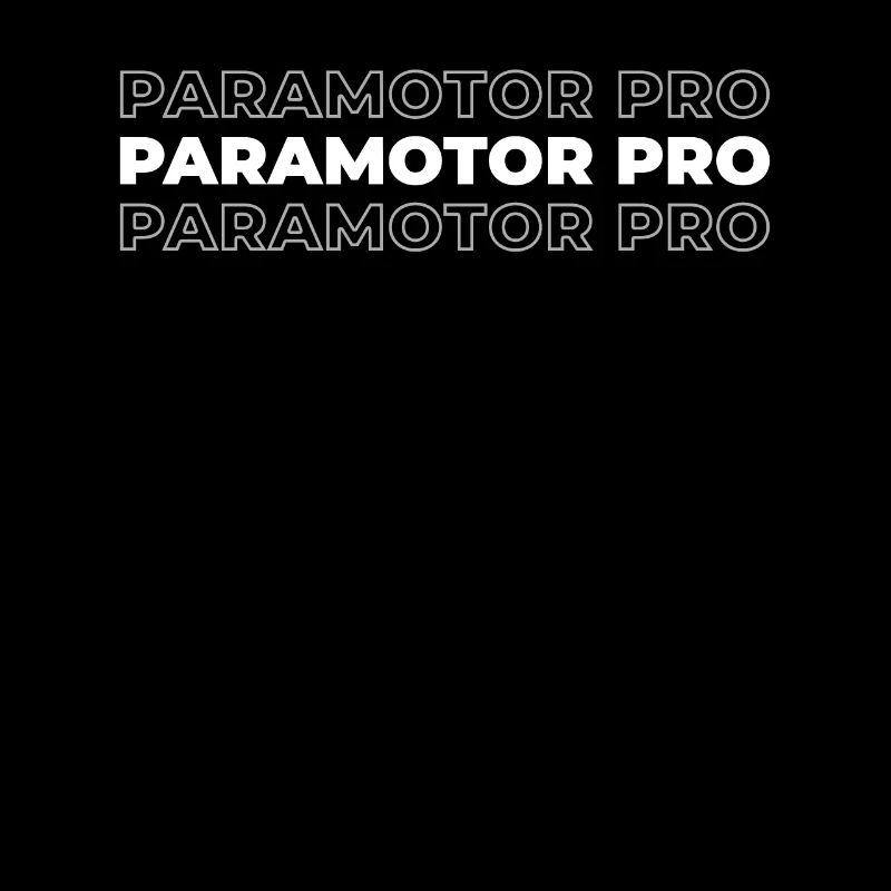 Paramotor paragliding