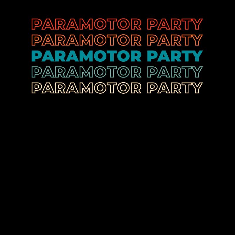 Paramotor paragliding