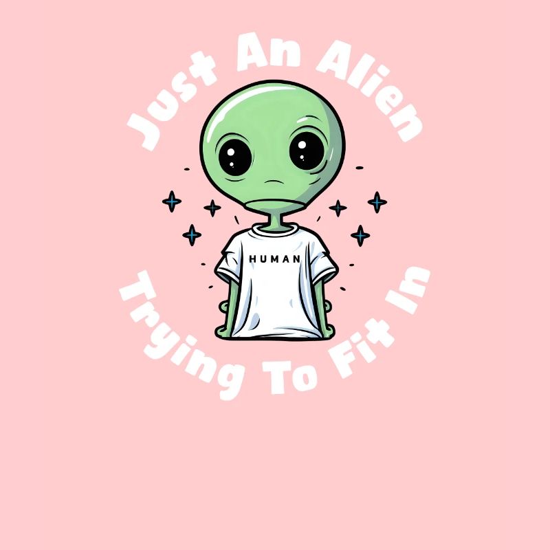 Alien Enlèvement Alien Essayant De S’intégrer