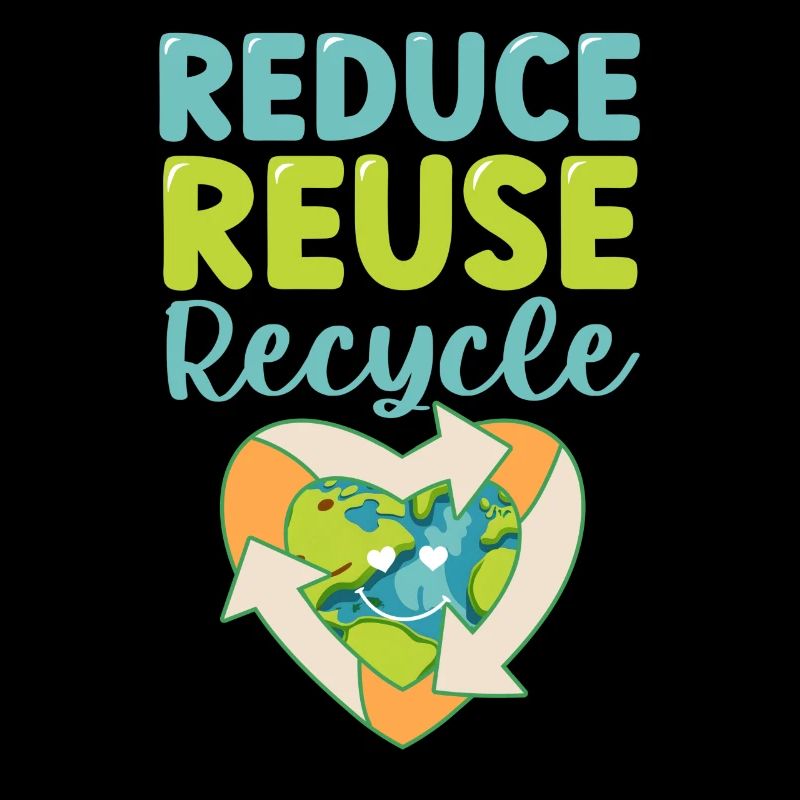 Earth day reduce reuse recycle environment day