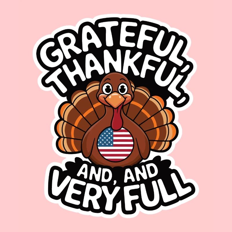 Dinde drôle de Thanksgiving