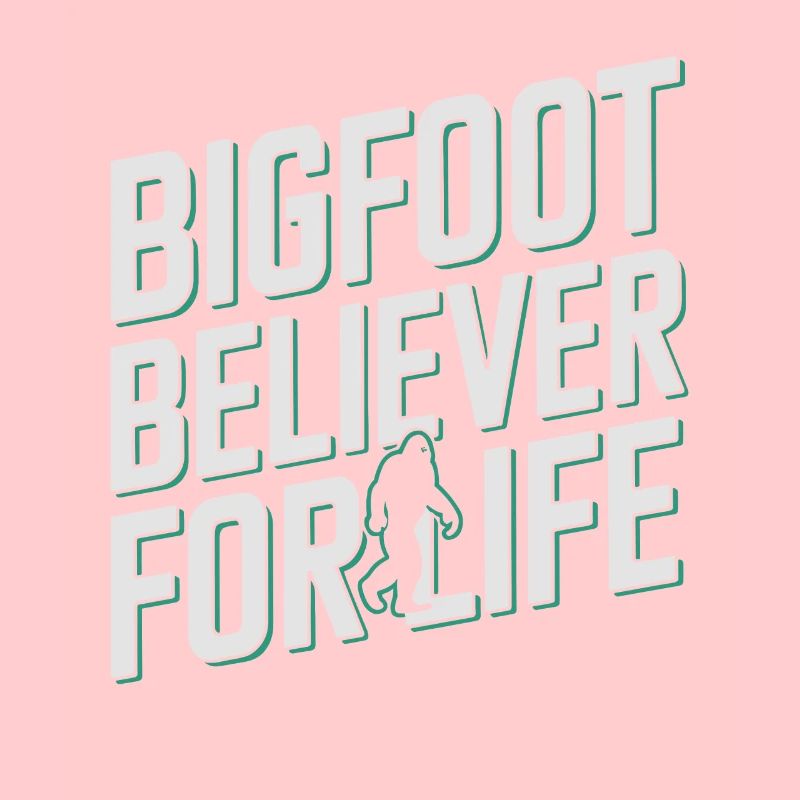 Bigfoot Believer Sasquatch Cryptid Forest Creature