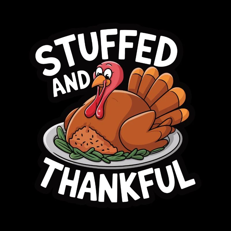 Dinde drôle de Thanksgiving