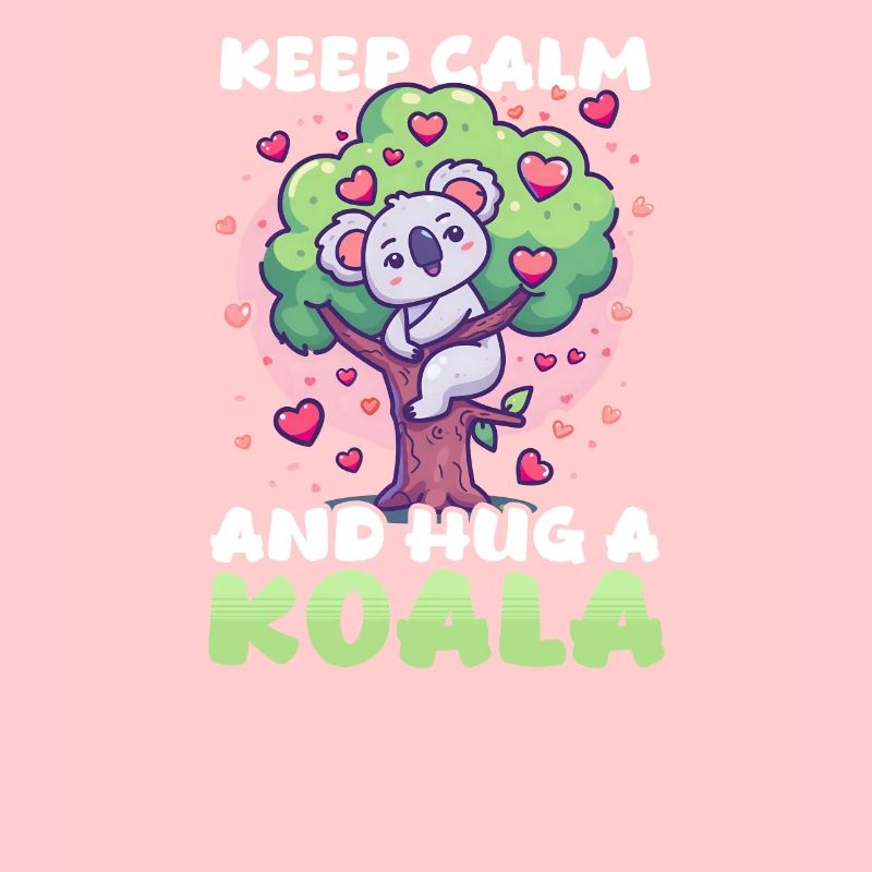 Koala Bleib ruhig und umarme einen Koala
