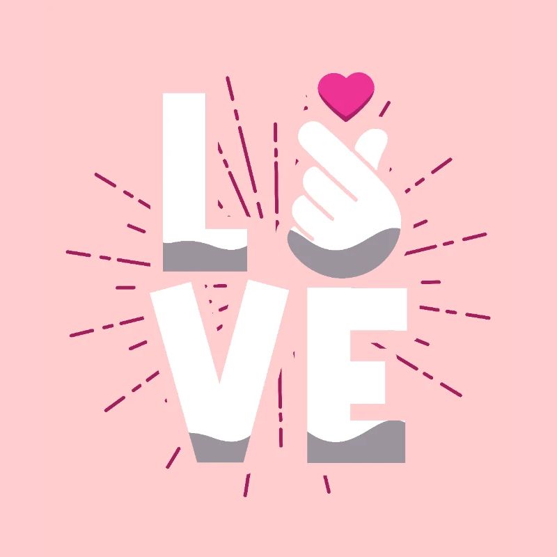 Love Expression Hand Gestures Heart
