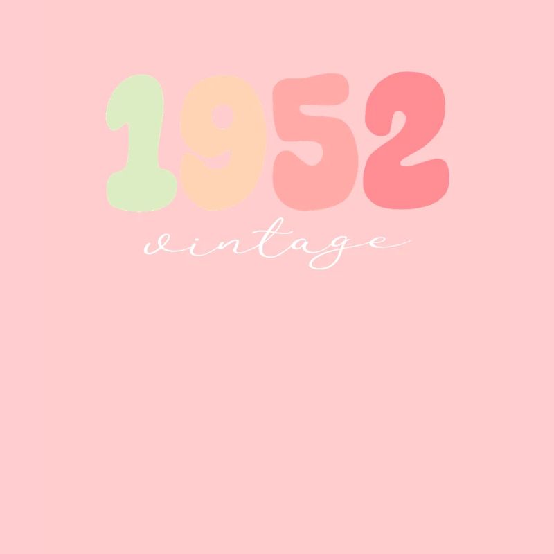 1952 Anniversaire Année de naissance