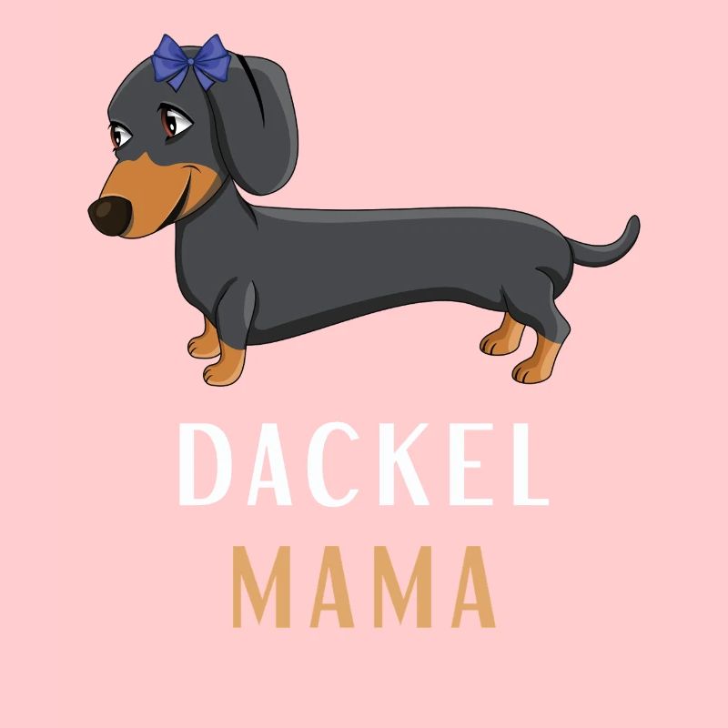 Maman teckel avec arc Dog Lover