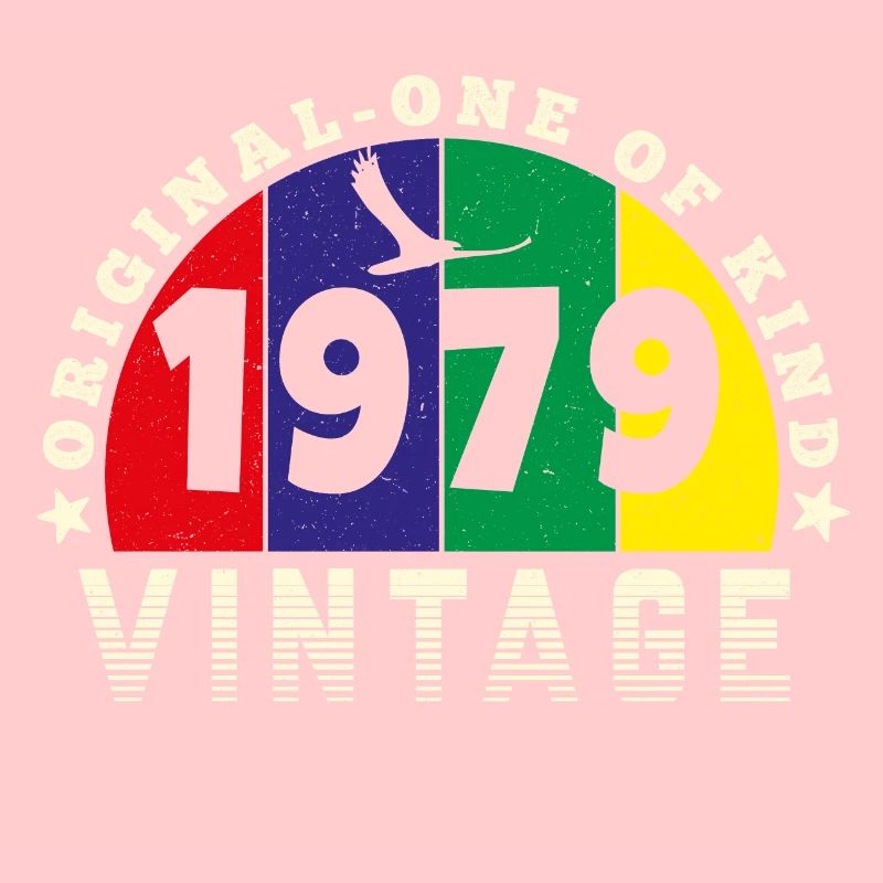 Vintage 1979 Retro - Bursdag