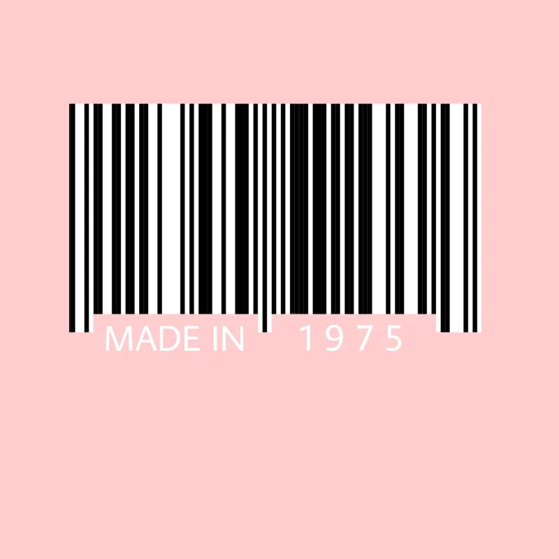 Made in 1975 Barcode Gift