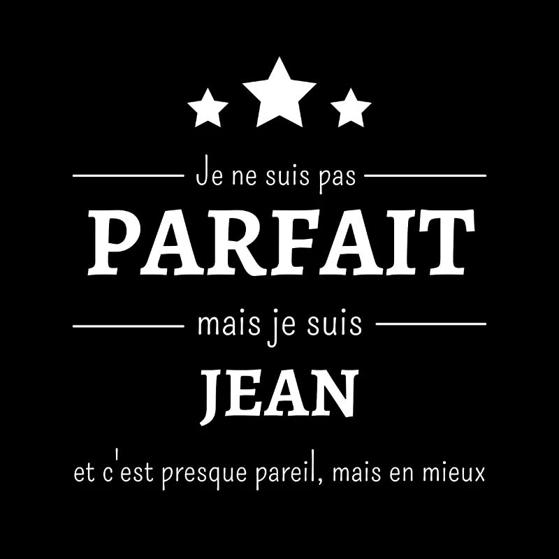 Amélioré : Jean, presque parfait !