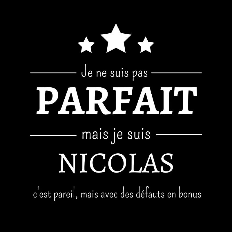 Nicolas : L'authenticité des défauts en bonus