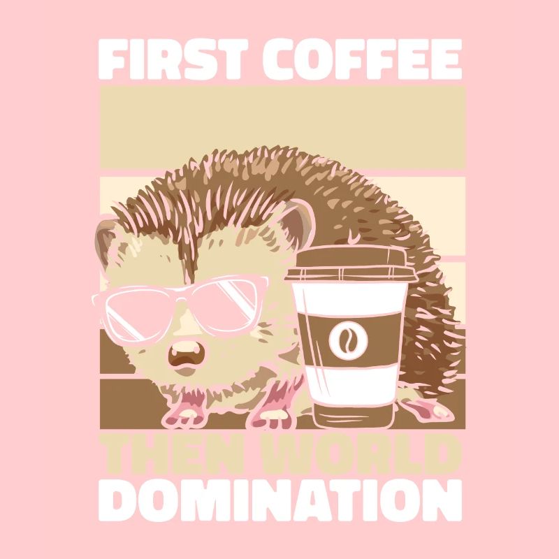 Igel Kaffee Sonnenbrille