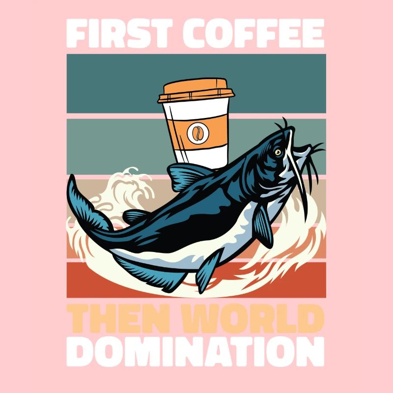 Café de poisson-chat