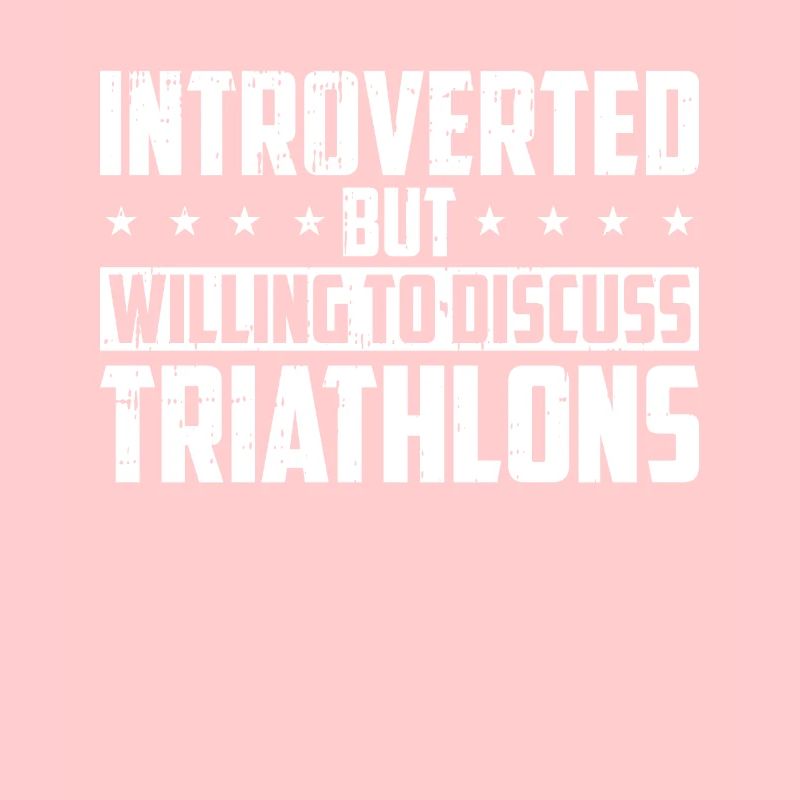 Triathlon Triathlet Introvertierte