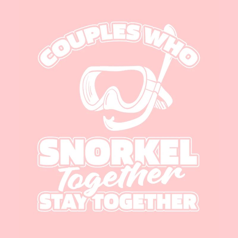 Couple de plongée en apnée