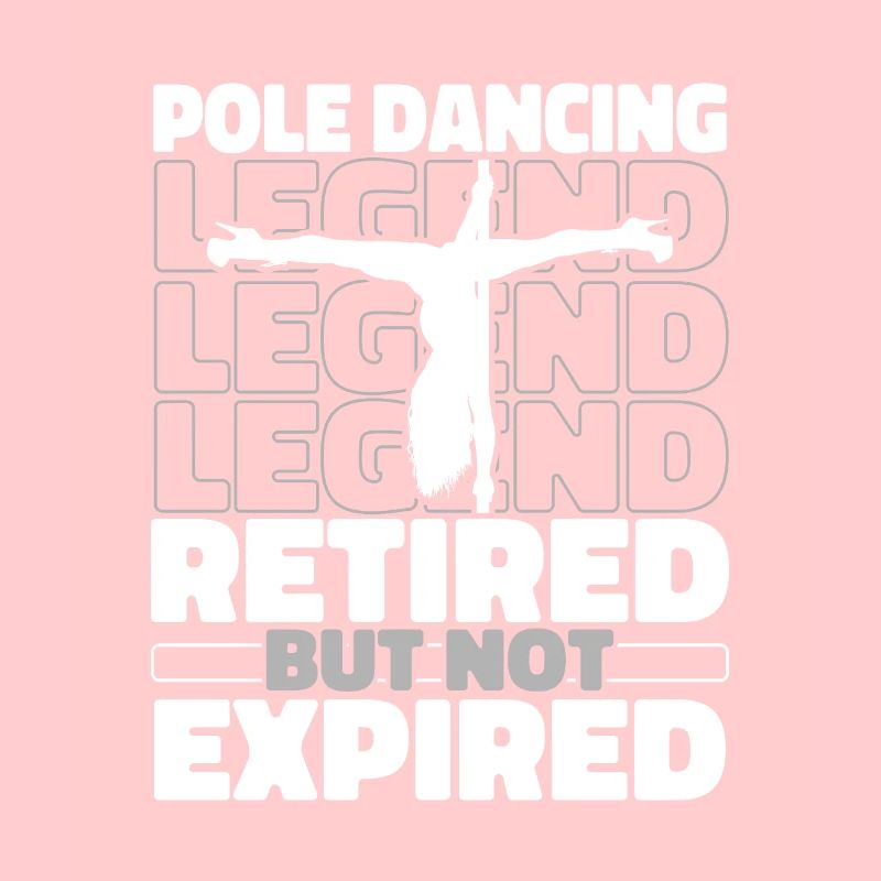 Danseur de pole dance à la retraite