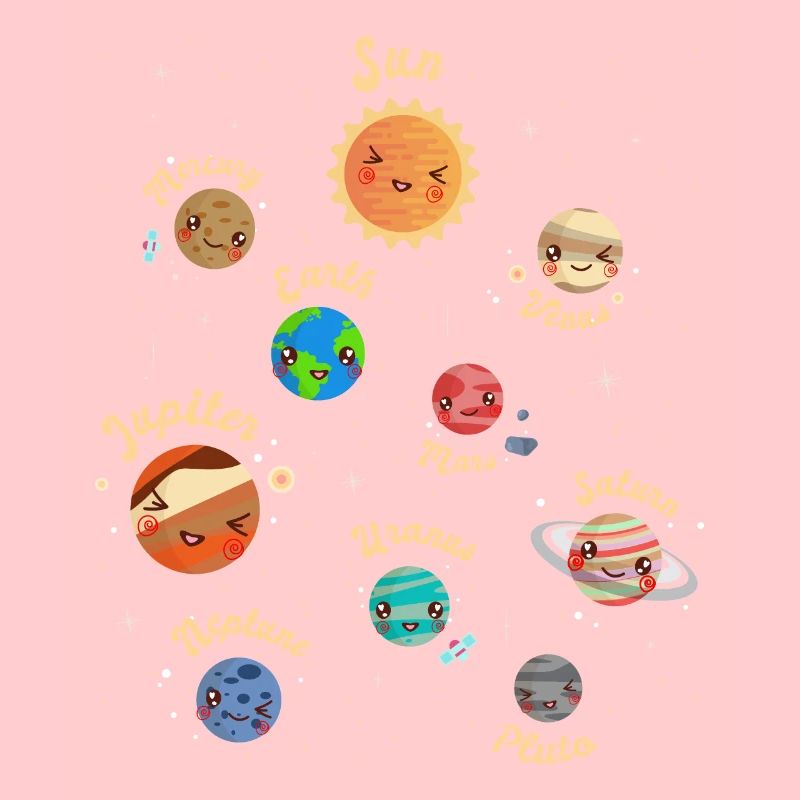 Solar System Planets Kids Knowledge Outer Space