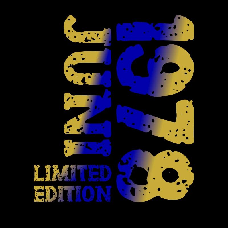 1978 Juni Limited Edition Geburtstag Geschenk