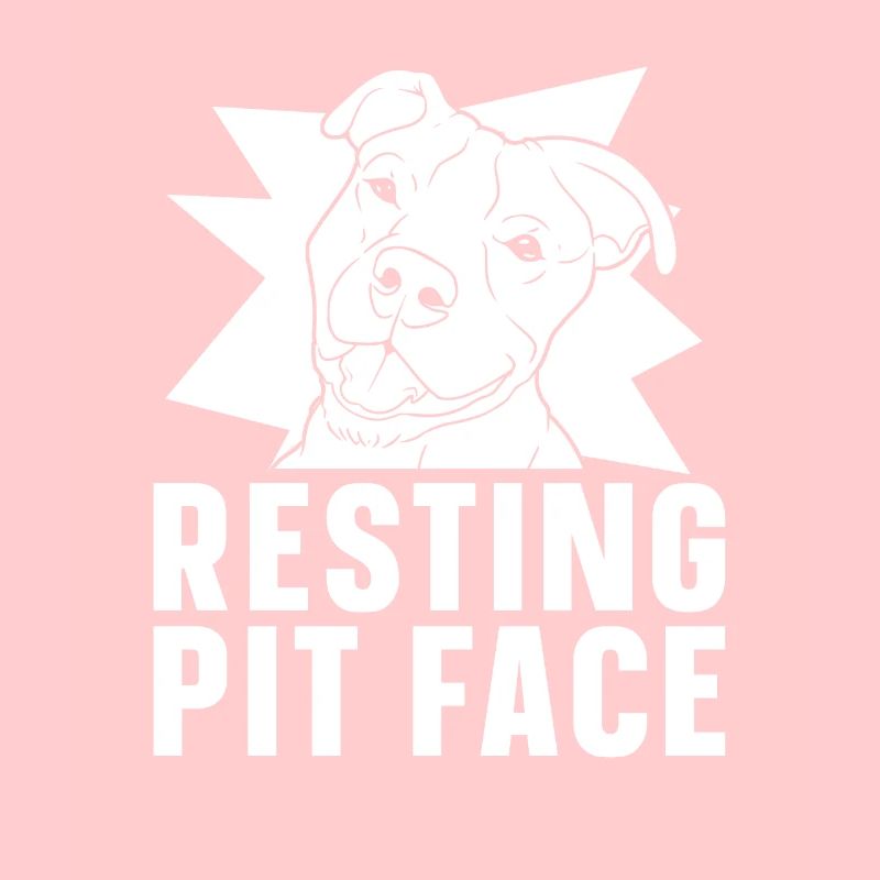 Pitbull Pitbull Verbot Resting Pit Face