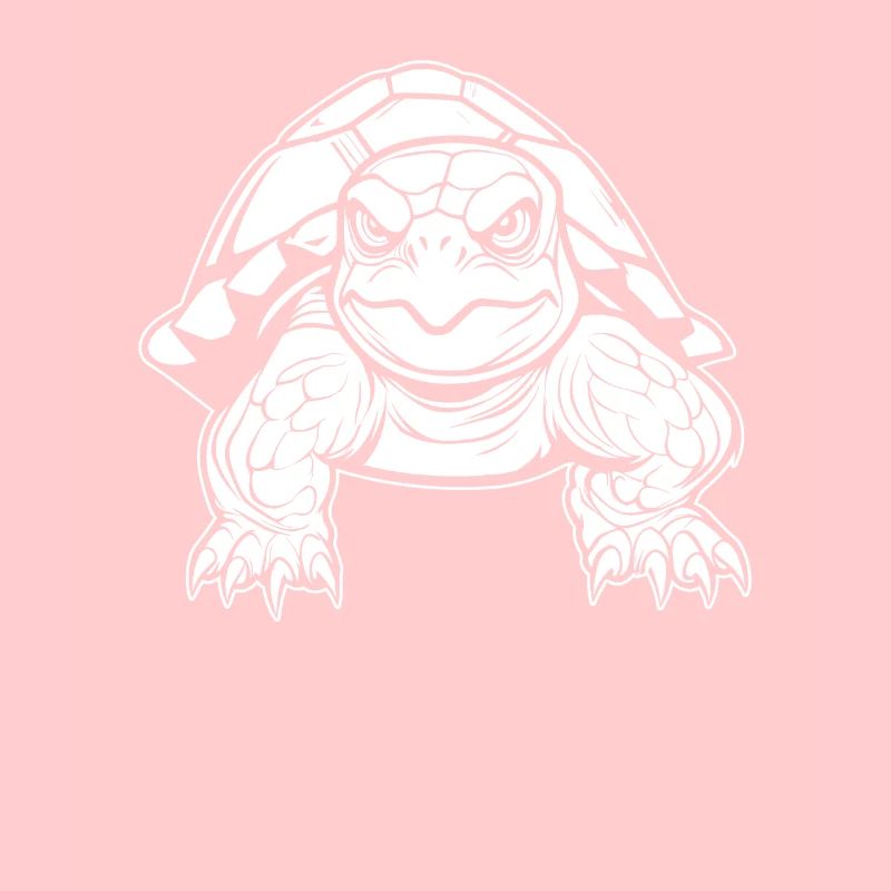 Schildkröte Wütend