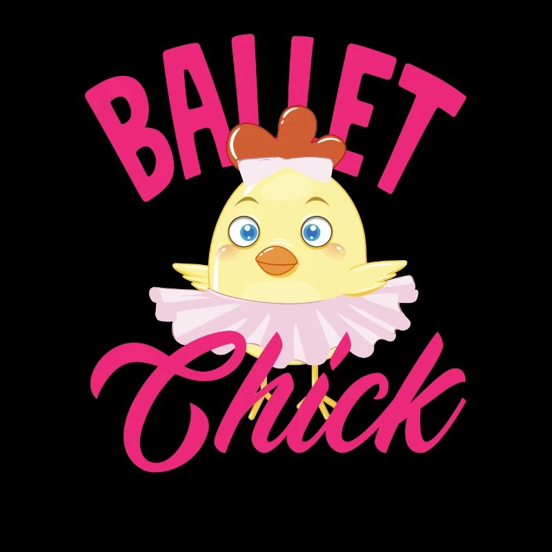 Cadeau de danseuse de ballet ballerine mignonne