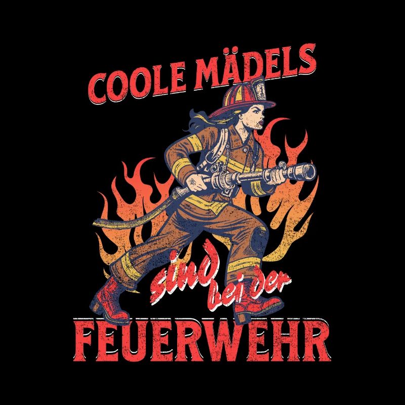 Pompiers - Des filles cool sont avec les pompiers