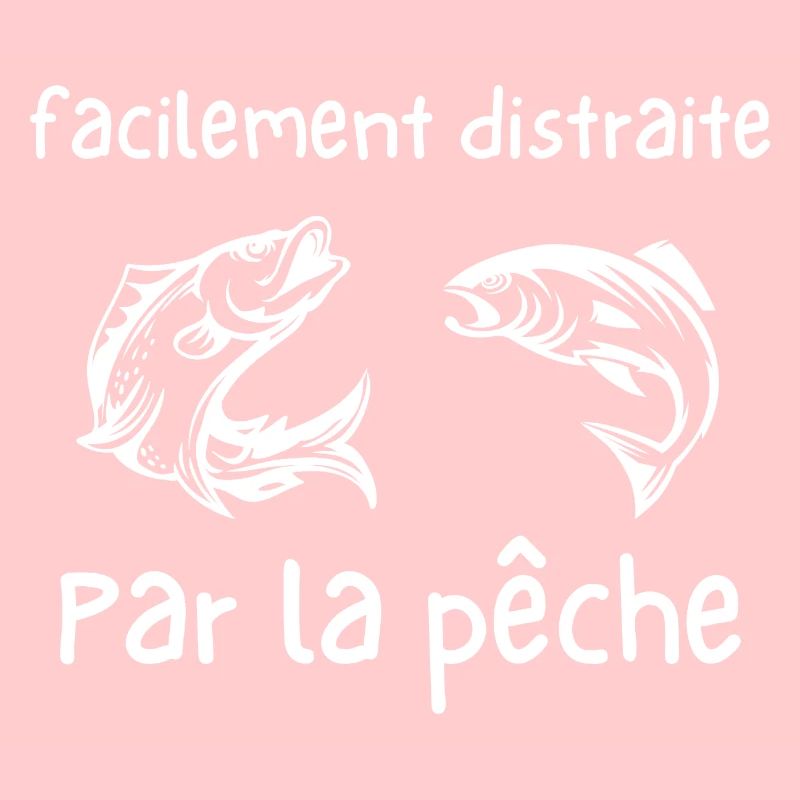facilement distraite par la pêche