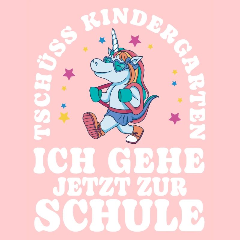 Einschulung Einhorn Tschüss Kindergarten