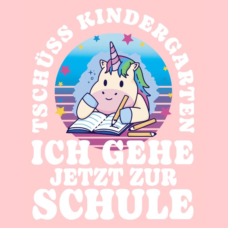Einschulung Einhorn Tschüss Kindergarten