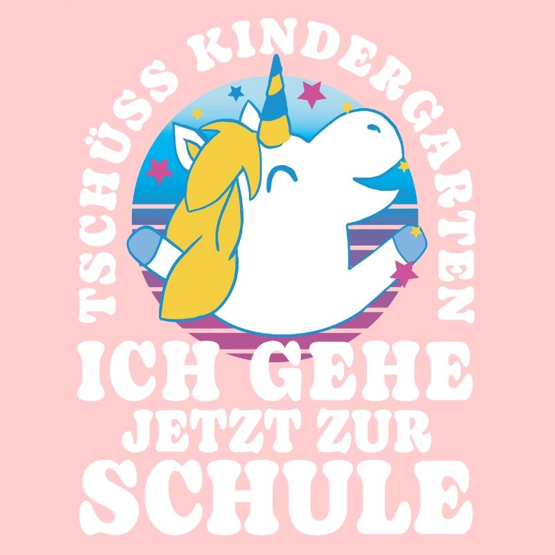 Einschulung Einhorn Tschüss Kindergarten