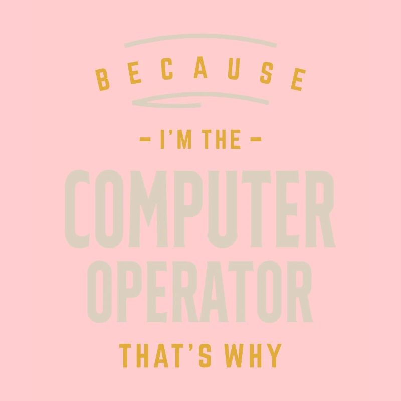 Computer Operator Job Occupation Birthday Worker