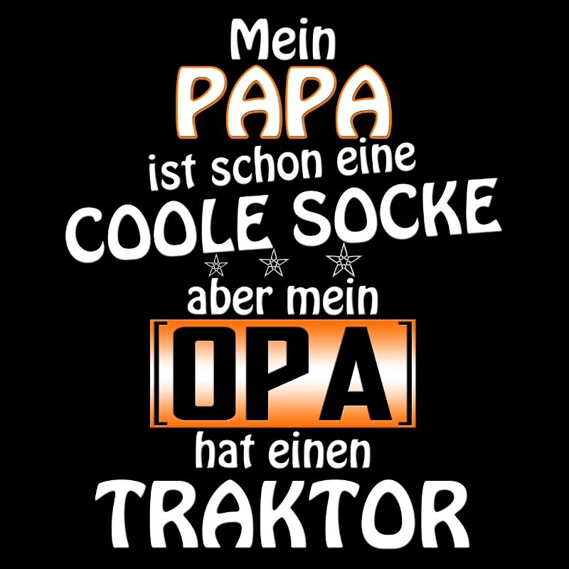 papa coole socke TRAKTOR