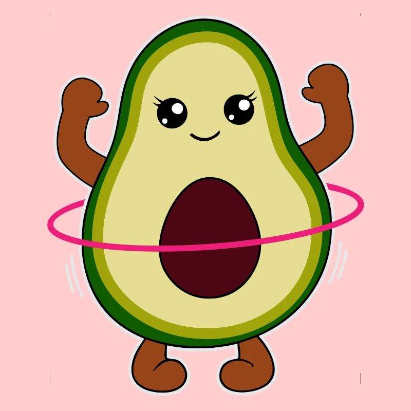 Avocat avec Hulahooping Cadeau