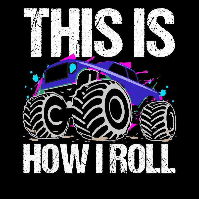 Rollender Monstertruck Abenteuer Drang