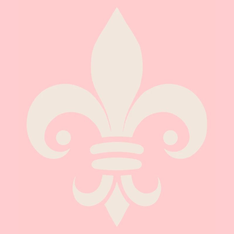 Schlichtes Fleur de lys Design