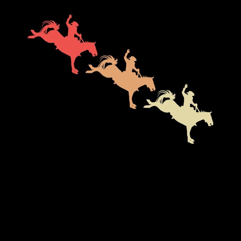 Rodeo-Showdown in Farbe