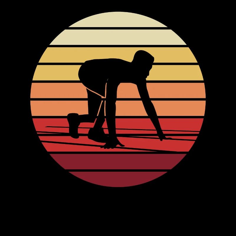 Départ Sprint Sunset Athlétisme