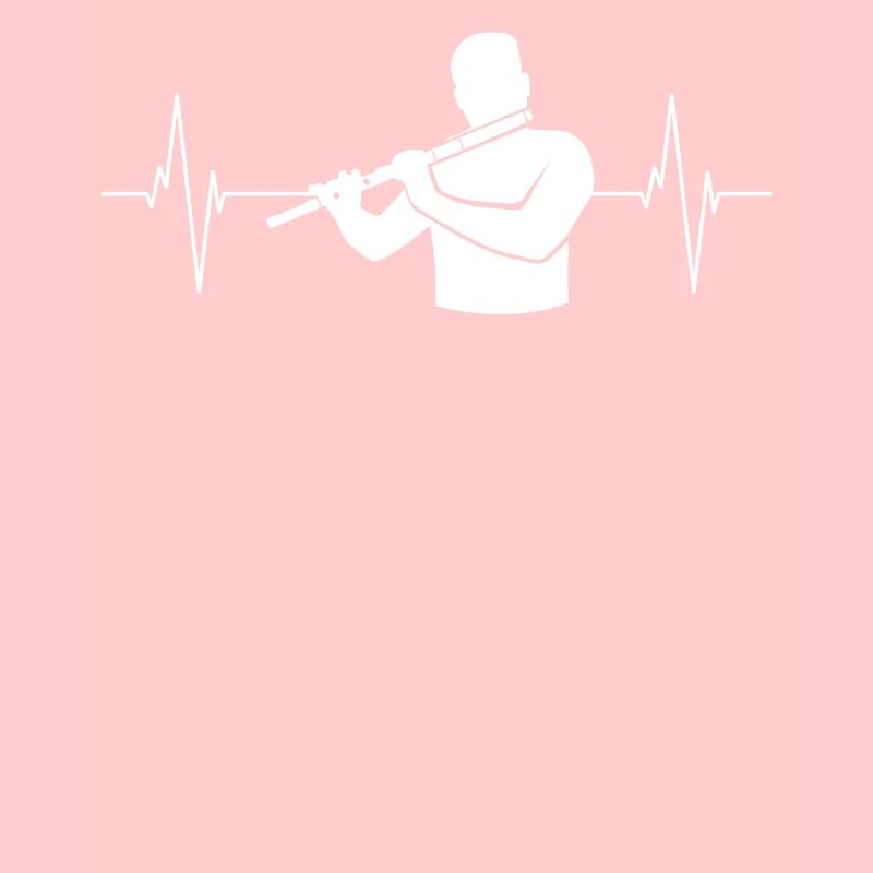 Herzschlag Querflöte Melodie Geschenk