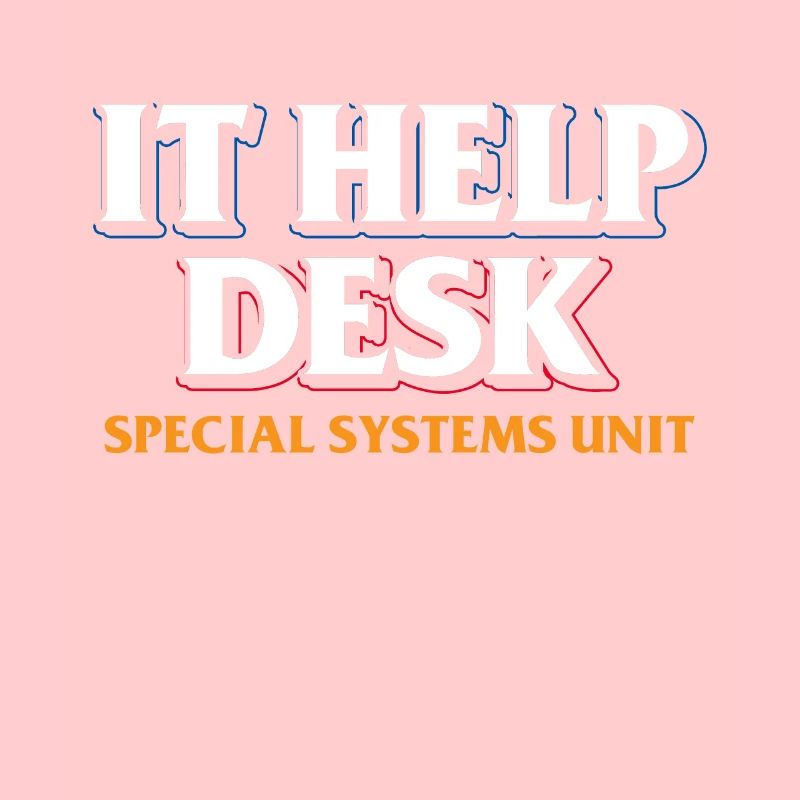 IT Help Desk Special Systems Unit Job IT