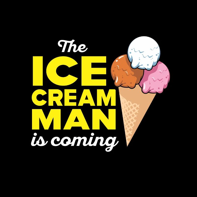 Eiswagen Eismann Eisverkäufer Eisdiele Eis Truck