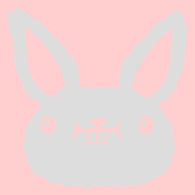 Cher lapin kawaii Face